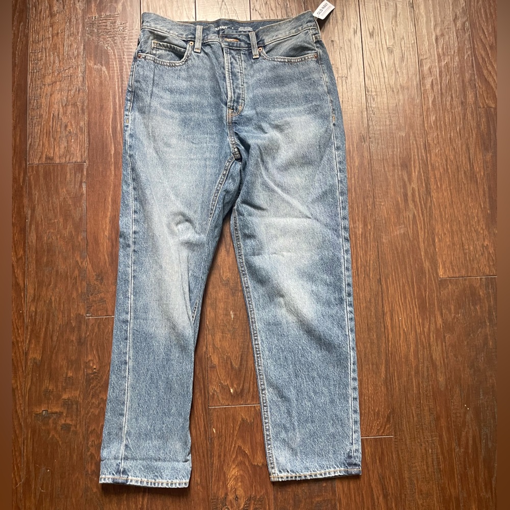 NWT Women’s Old Navy size 8 high rise straight jeans